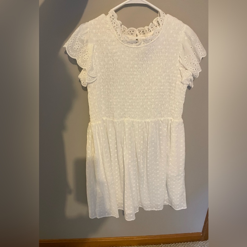 Eyelet dress